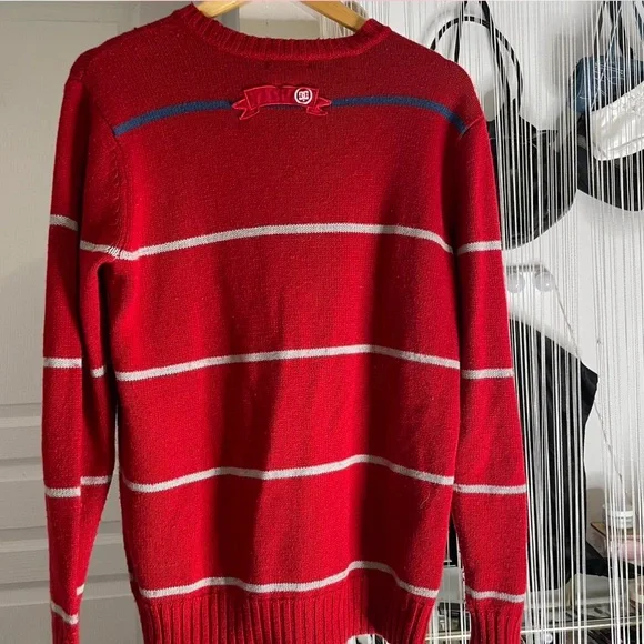 Red Striped Sweater - Picture 2 of 3